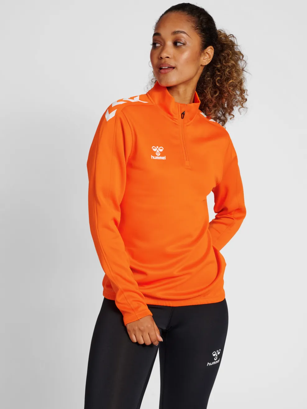 hmlCORE XK HALF ZIP SWEAT WOMAN