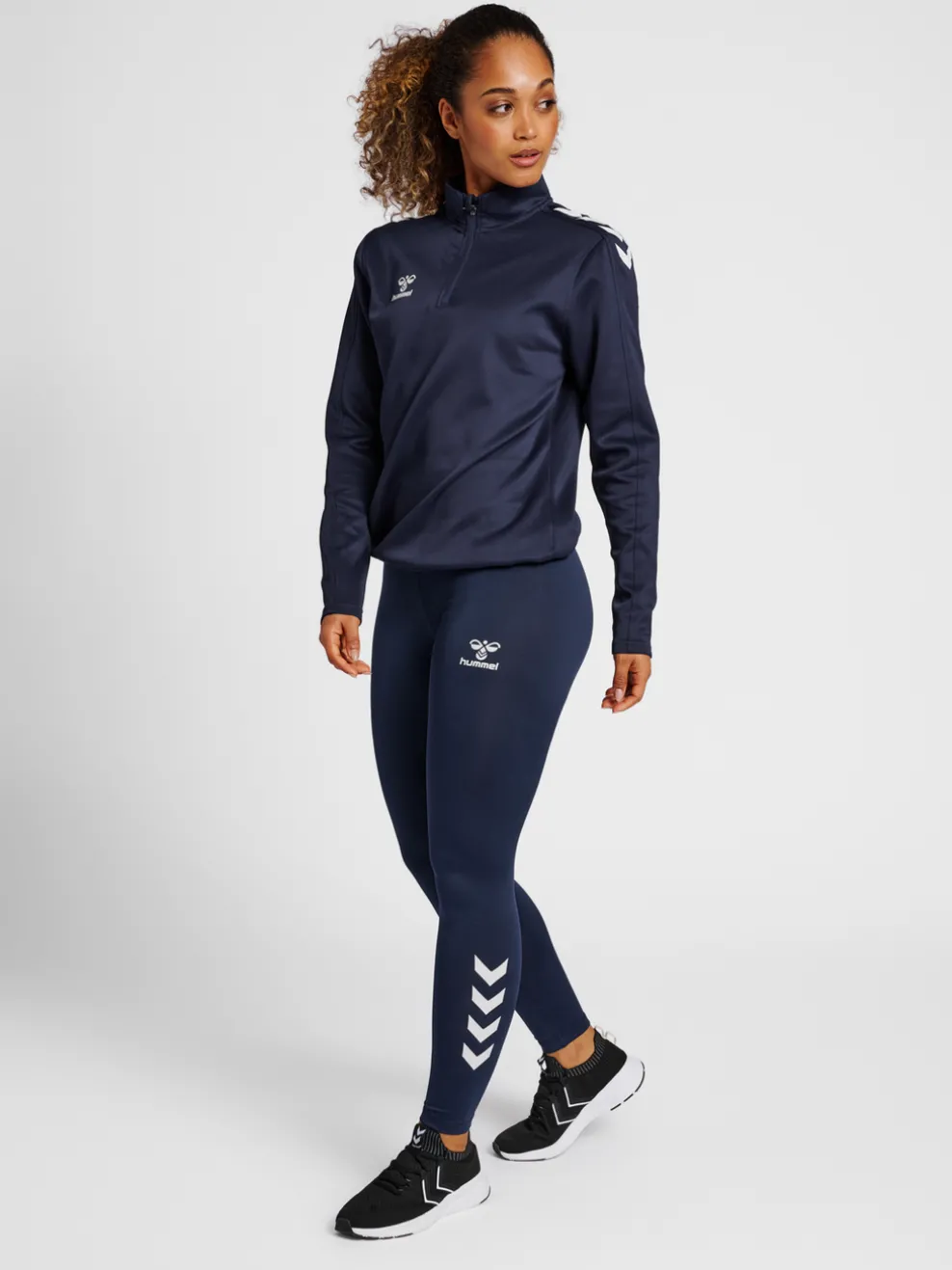 hmlCORE XK HALF ZIP SWEAT WOMAN