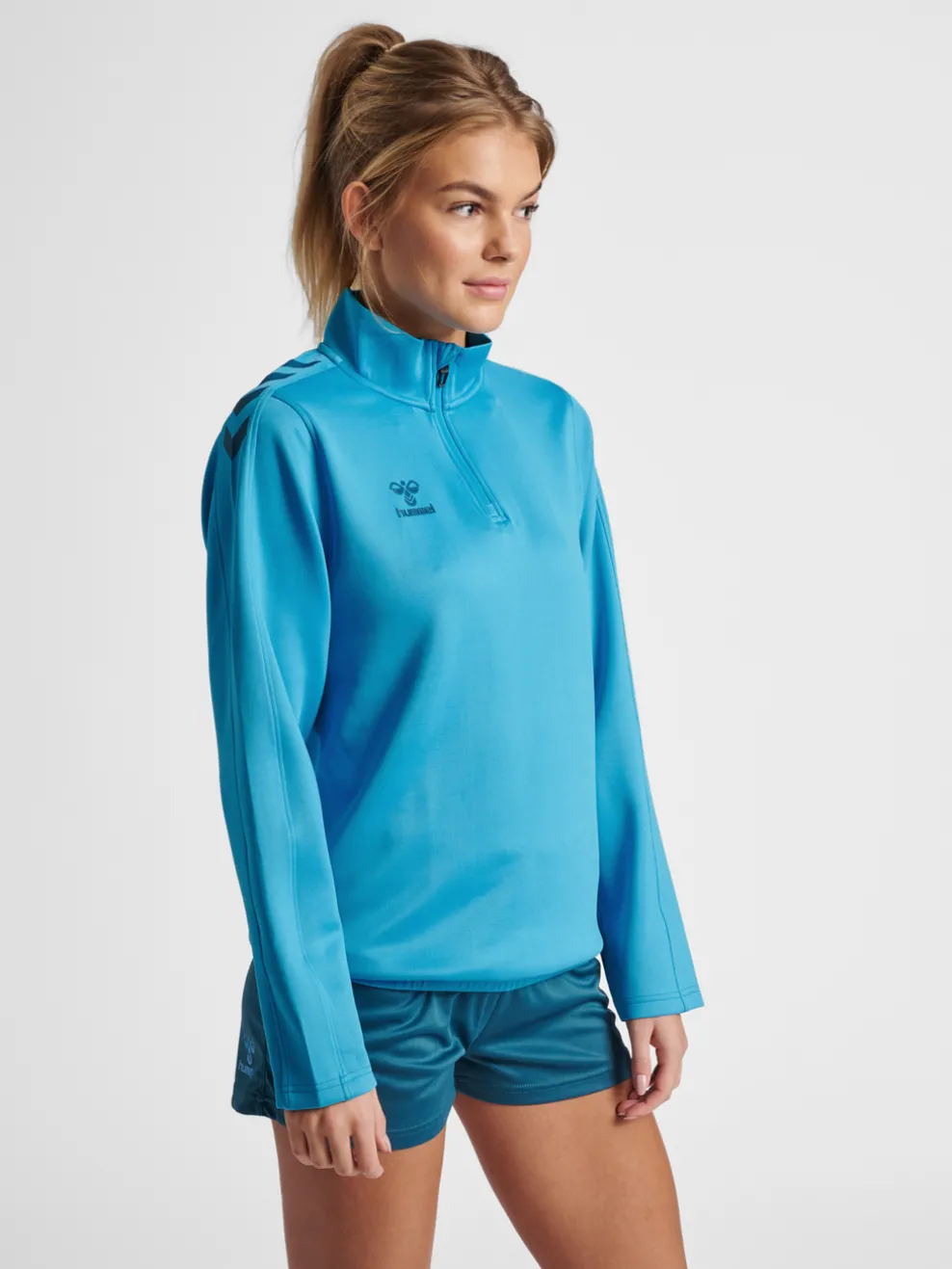 hmlCORE XK HALF ZIP SWEAT WOMAN