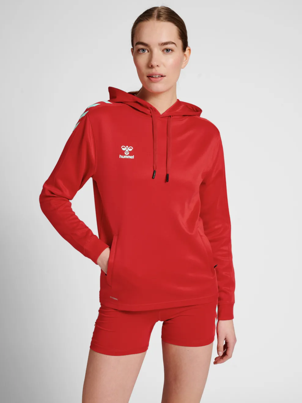 hmlCORE XK POLY SWEAT HOODIE WOMAN
