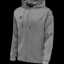 hmlCORE XK POLY ZIP HOOD SWEAT