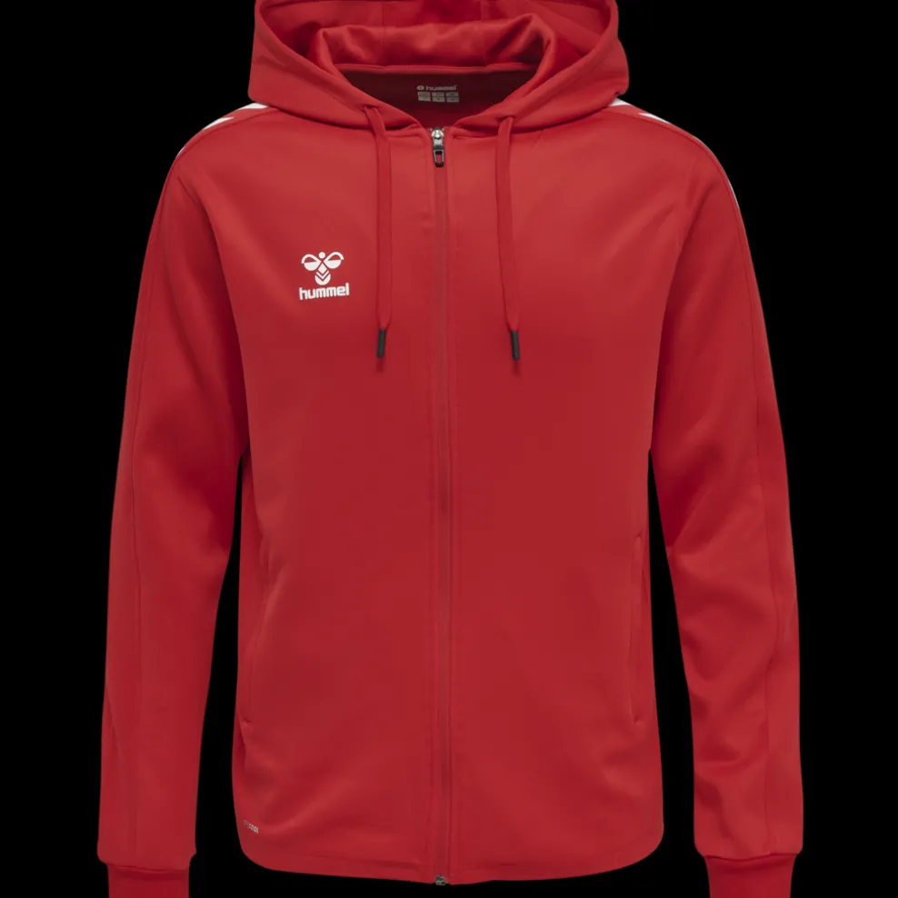 hmlCORE XK POLY ZIP HOOD SWEAT