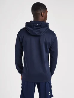 hmlCORE XK POLY ZIP HOOD SWEAT