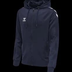 hmlCORE XK POLY ZIP HOOD SWEAT