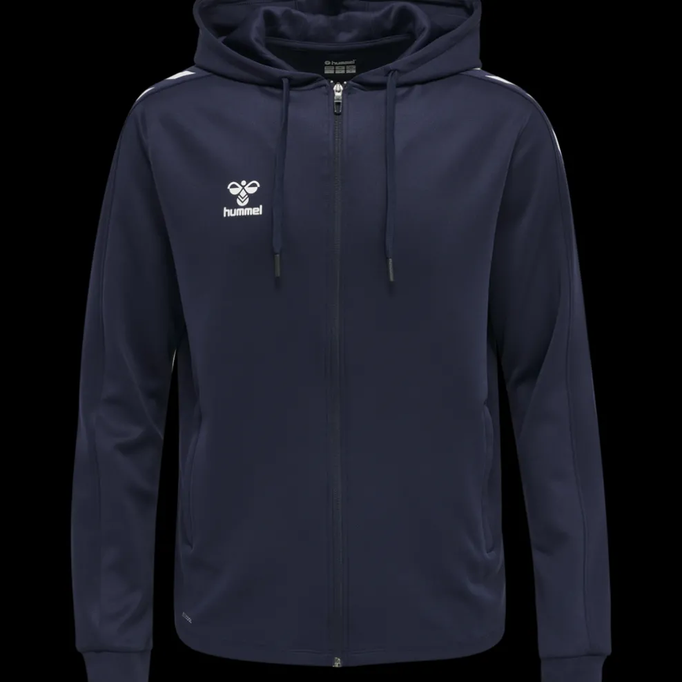 hmlCORE XK POLY ZIP HOOD SWEAT