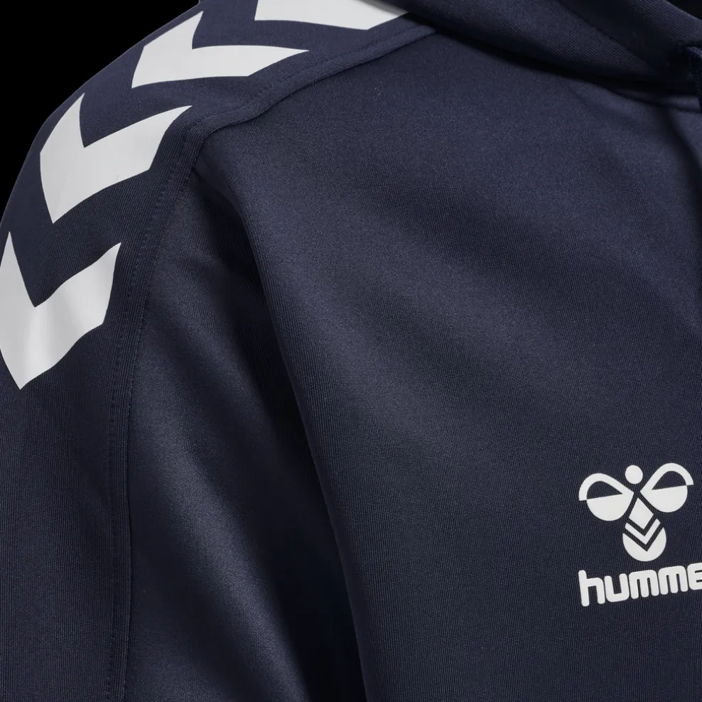 hmlCORE XK POLY ZIP HOOD SWEAT