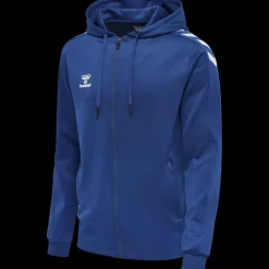 hmlCORE XK POLY ZIP HOOD SWEAT