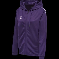 hmlCORE XK POLY ZIP HOOD SWEAT WOMA