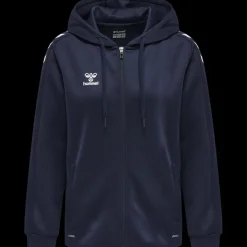 hmlCORE XK POLY ZIP HOOD SWEAT WOMA