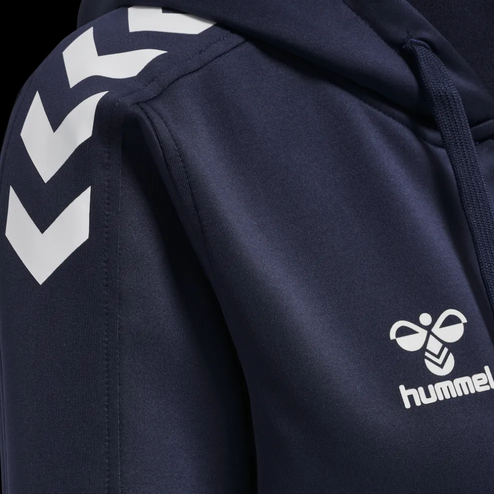 hmlCORE XK POLY ZIP HOOD SWEAT WOMA