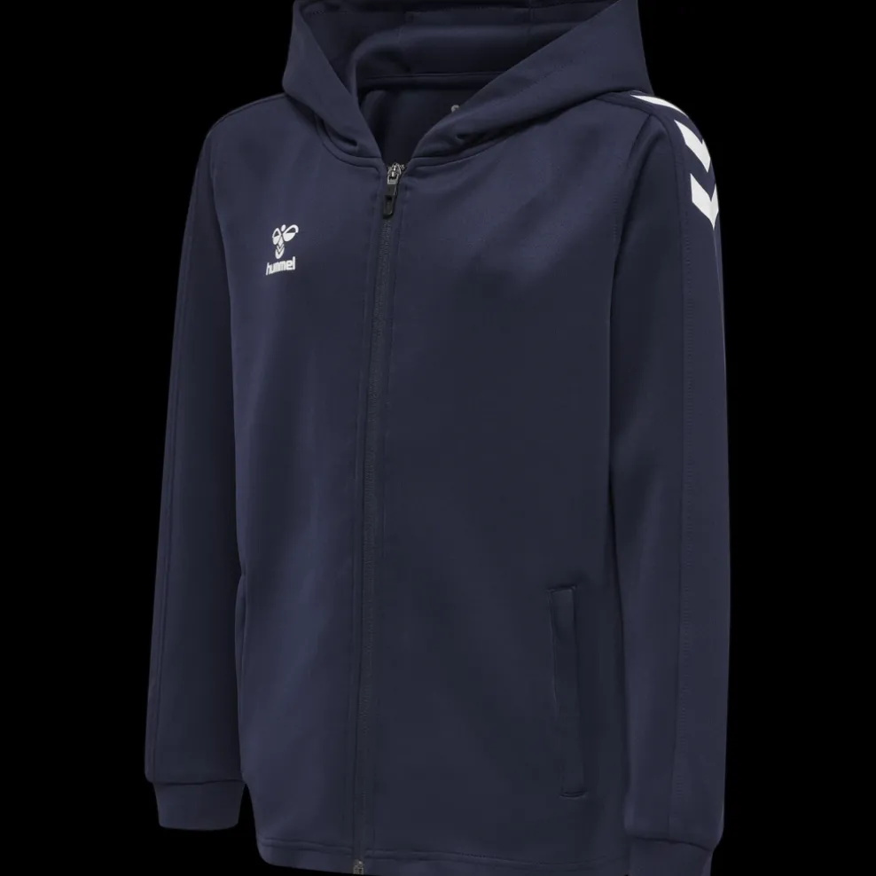 hmlCORE XK POLY ZIP HOOD SWEAT KIDS