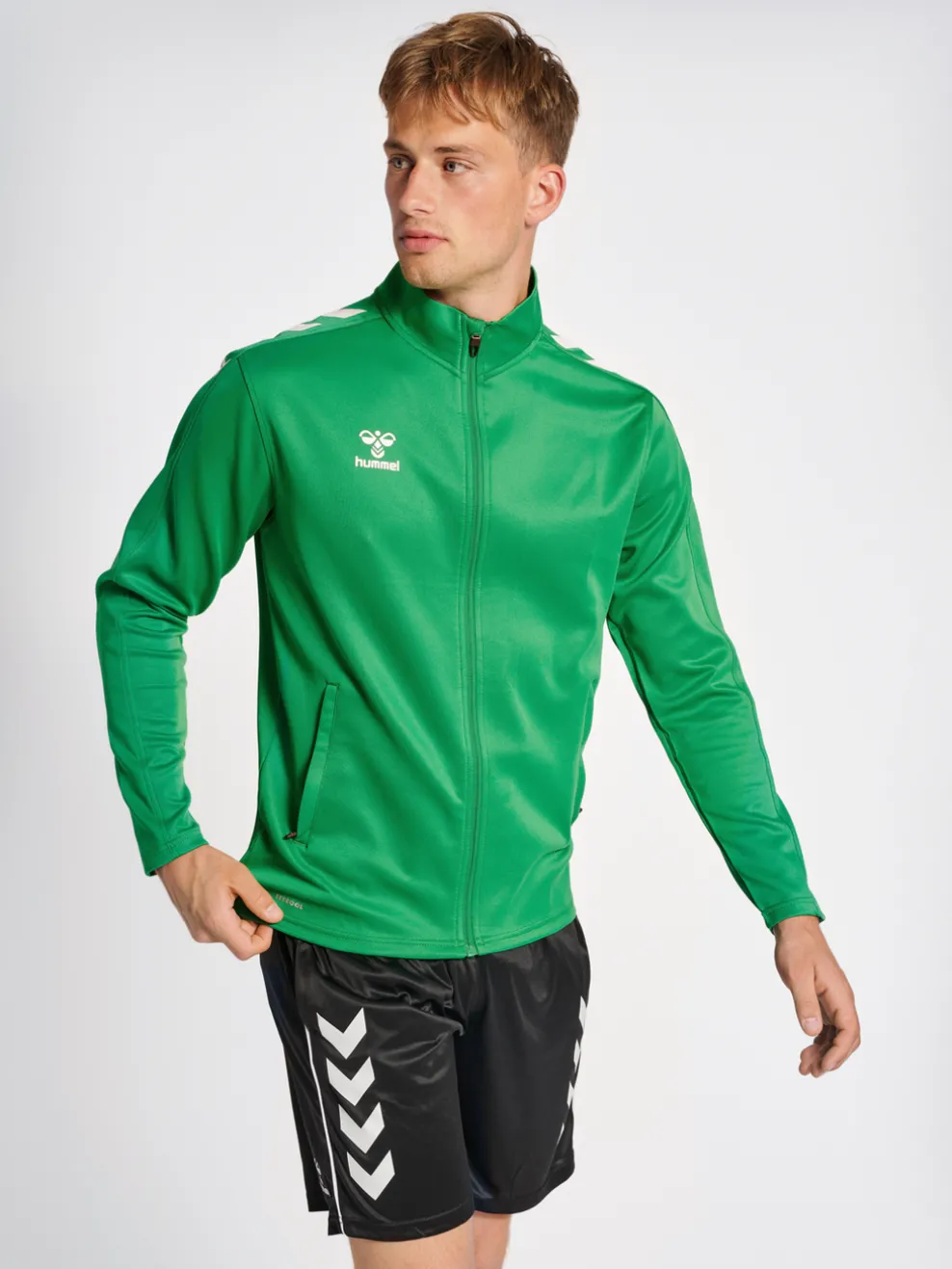 hmlCORE XK POLY ZIP SWEAT