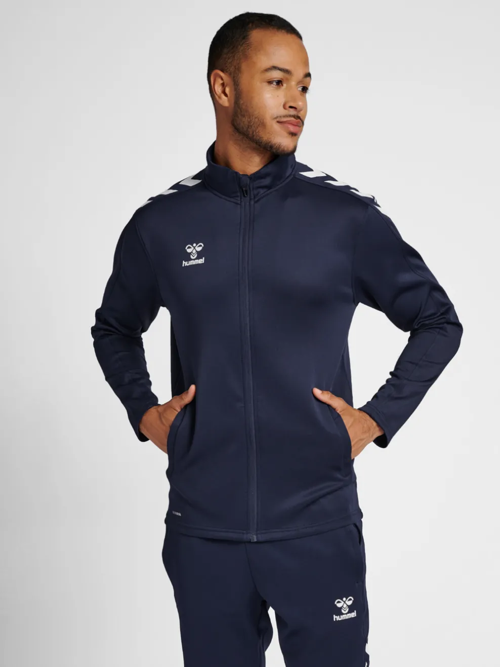 hmlCORE XK POLY ZIP SWEAT