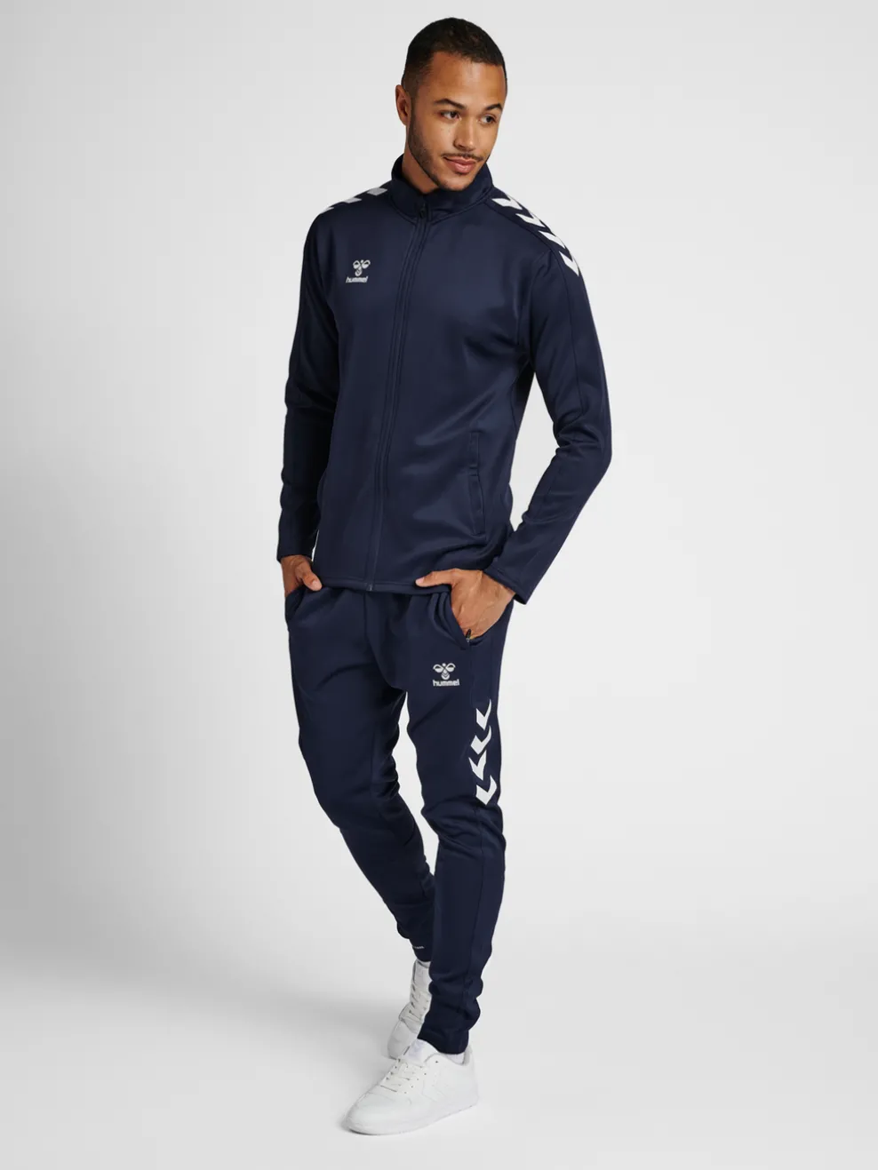hmlCORE XK POLY ZIP SWEAT