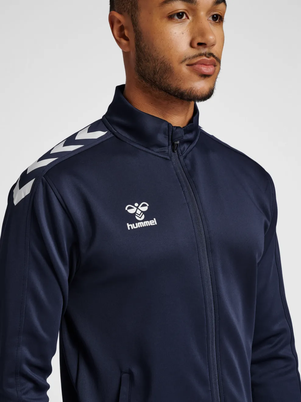 hmlCORE XK POLY ZIP SWEAT
