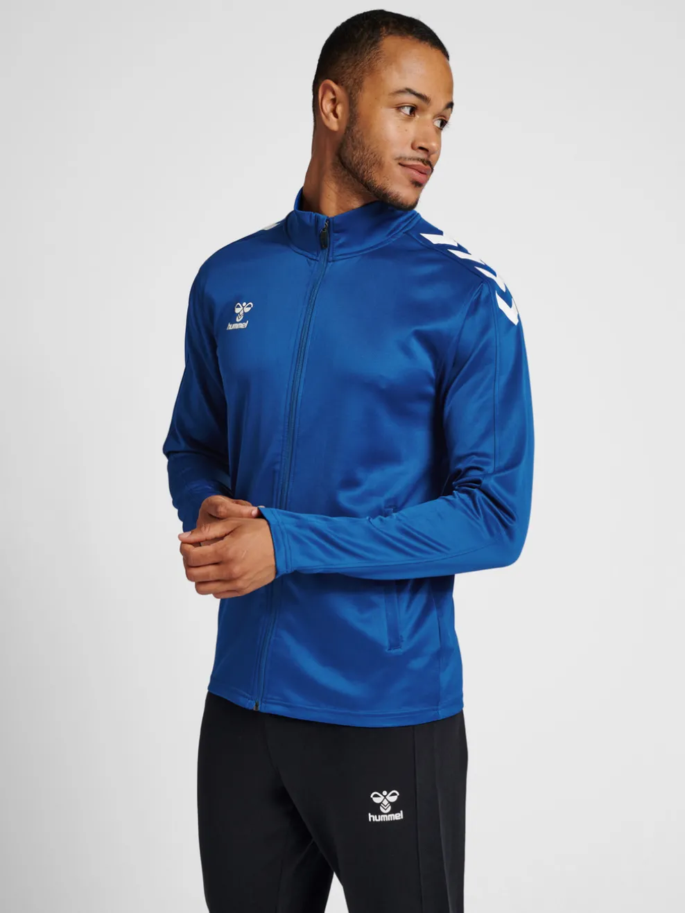 hmlCORE XK POLY ZIP SWEAT