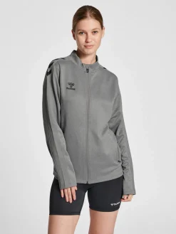 hmlCORE XK POLY ZIP SWEAT WOMAN