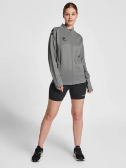 hmlCORE XK POLY ZIP SWEAT WOMAN