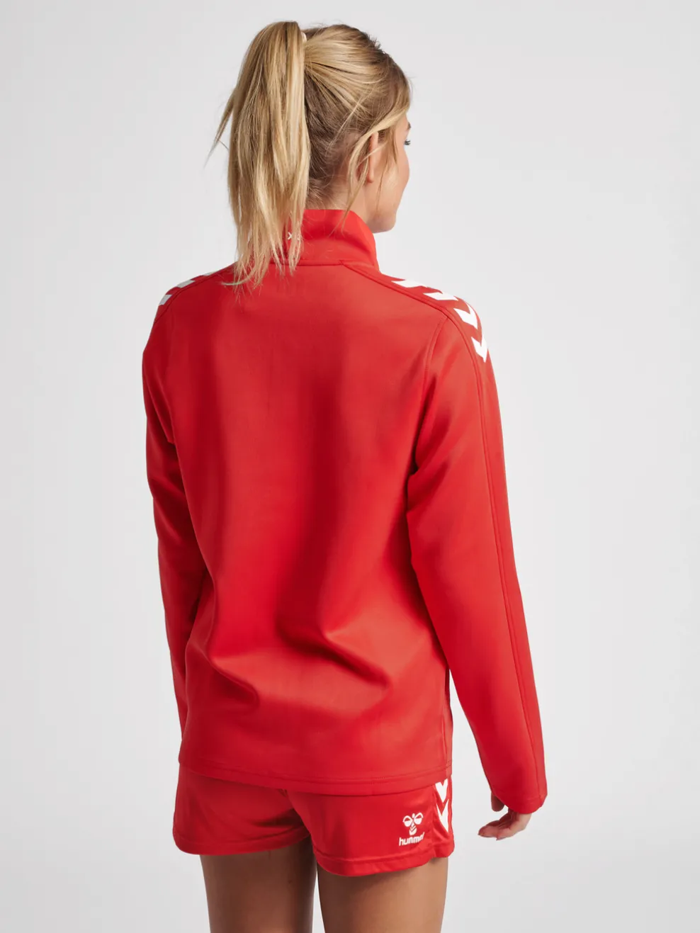 hmlCORE XK POLY ZIP SWEAT WOMAN
