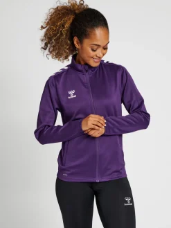hmlCORE XK POLY ZIP SWEAT WOMAN