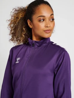 hmlCORE XK POLY ZIP SWEAT WOMAN