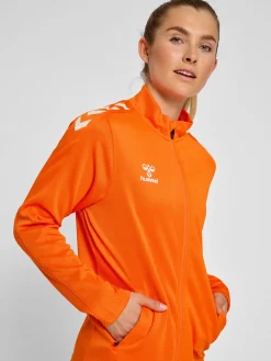 hmlCORE XK POLY ZIP SWEAT WOMAN