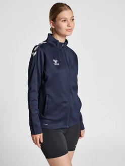 hmlCORE XK POLY ZIP SWEAT WOMAN