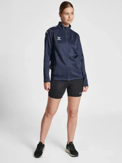 hmlCORE XK POLY ZIP SWEAT WOMAN