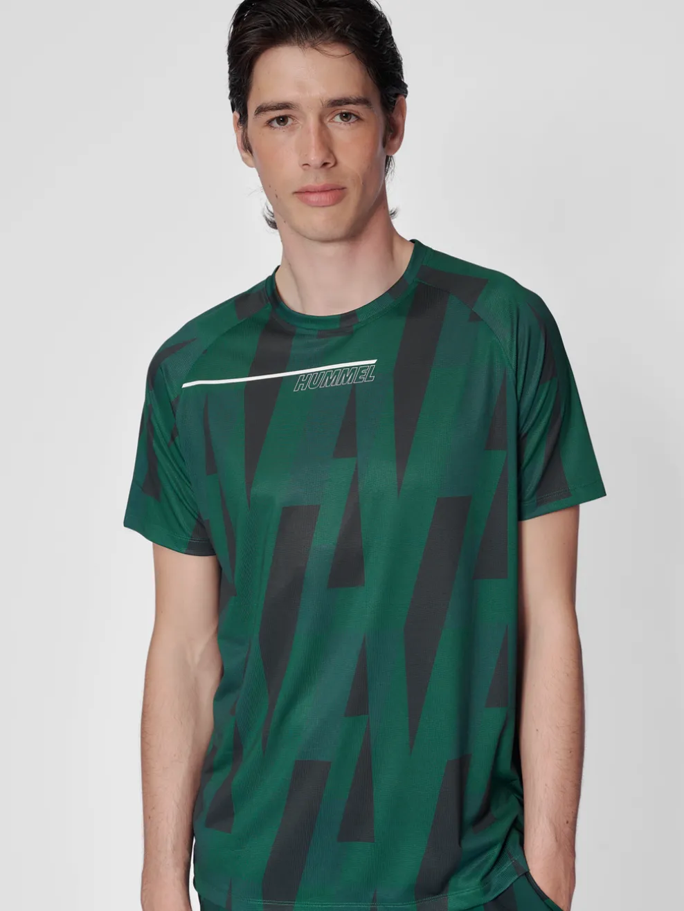 hmlCOURT AOP LIGHT WEIGHT T-SHIRT