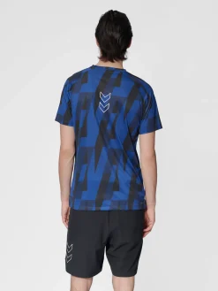 hmlCOURT AOP LIGHT WEIGHT T-SHIRT