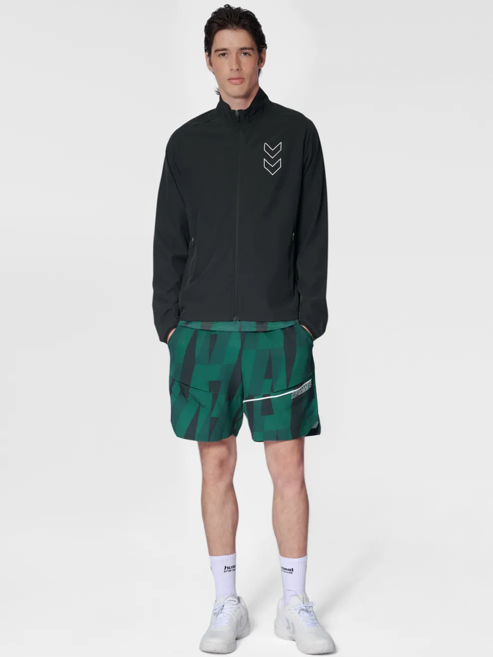 hmlCOURT AOP POCKET SHORTS