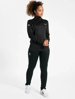 hmlCOURT HALF ZIP L/S WOMAN