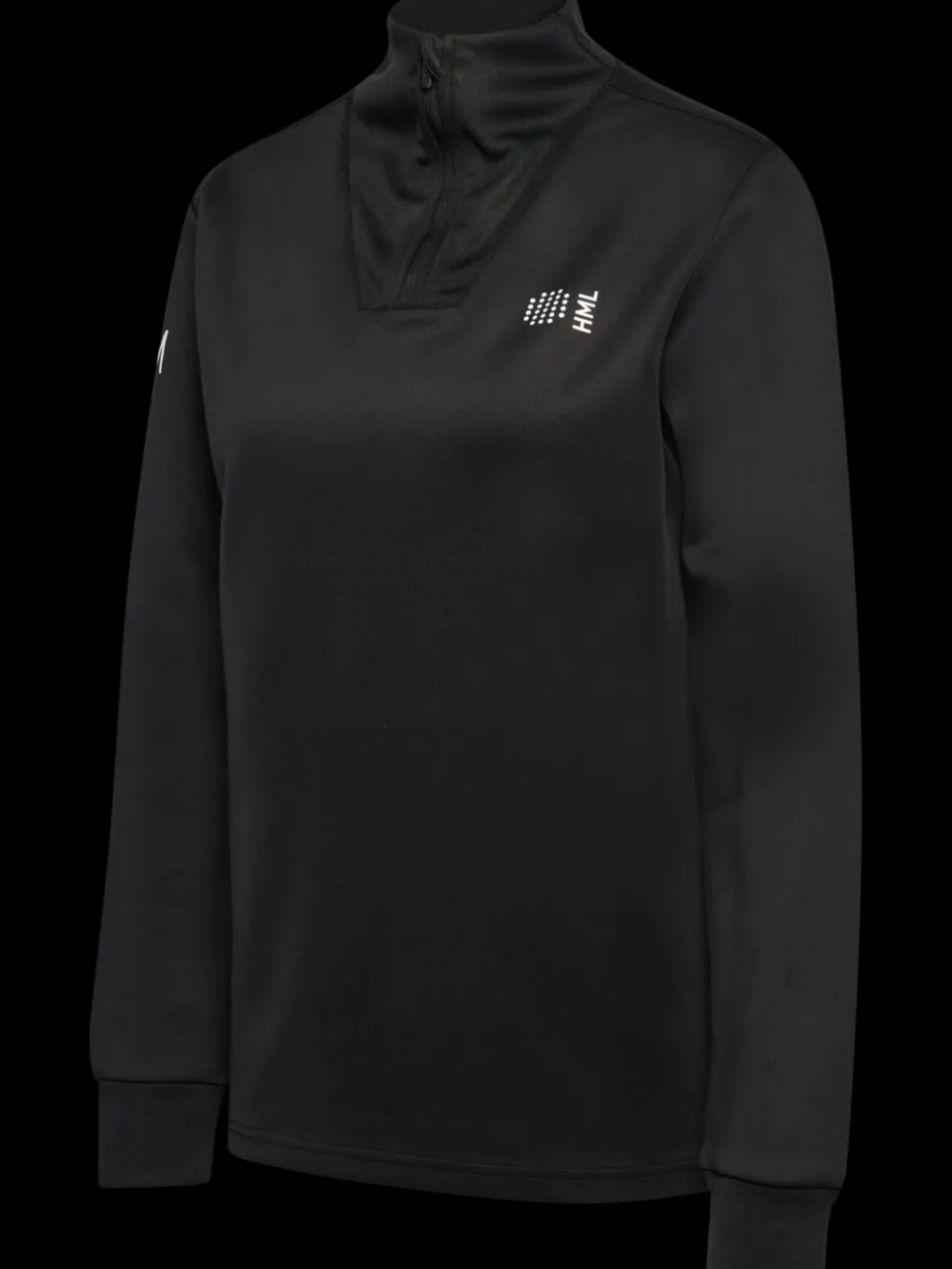 hmlCOURT HALF ZIP L/S WOMAN