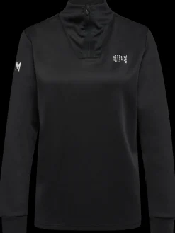 hmlCOURT HALF ZIP L/S WOMAN