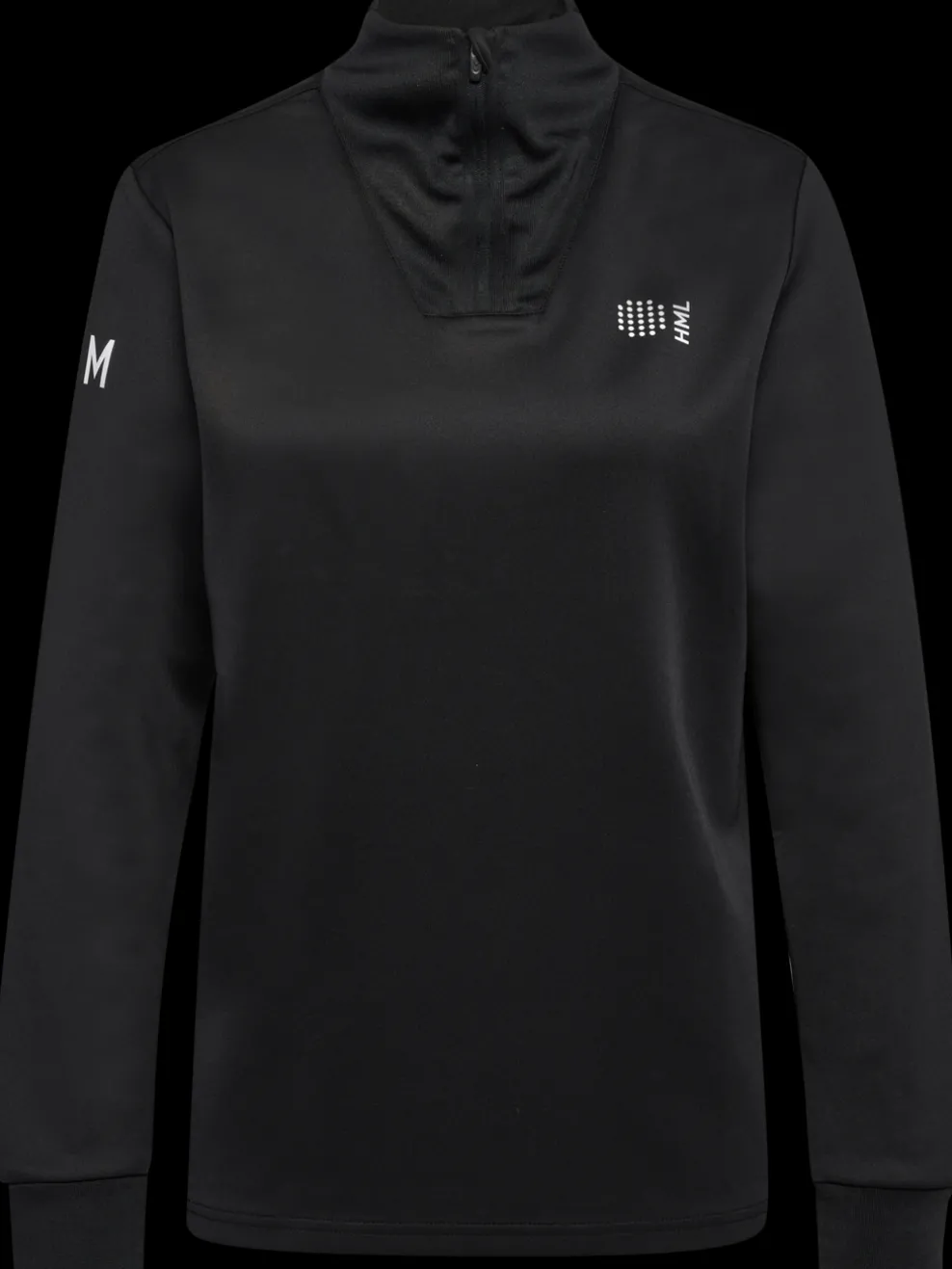 hmlCOURT HALF ZIP L/S WOMAN