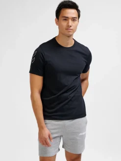 hmlELEMENTAL CHEVRON COTTON TEE