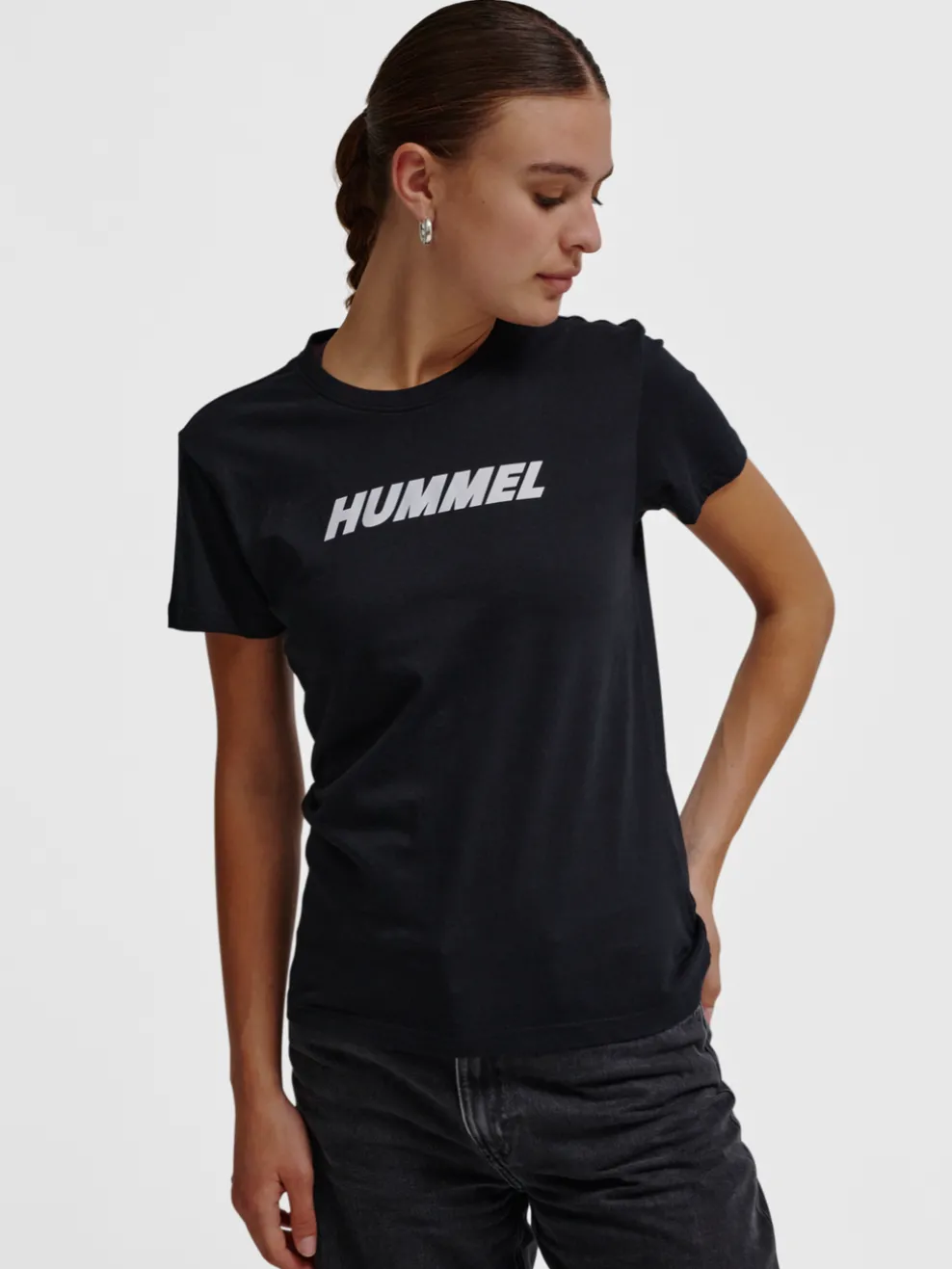 hmlELEMENTAL LOGO COTTON TEE WOMAN