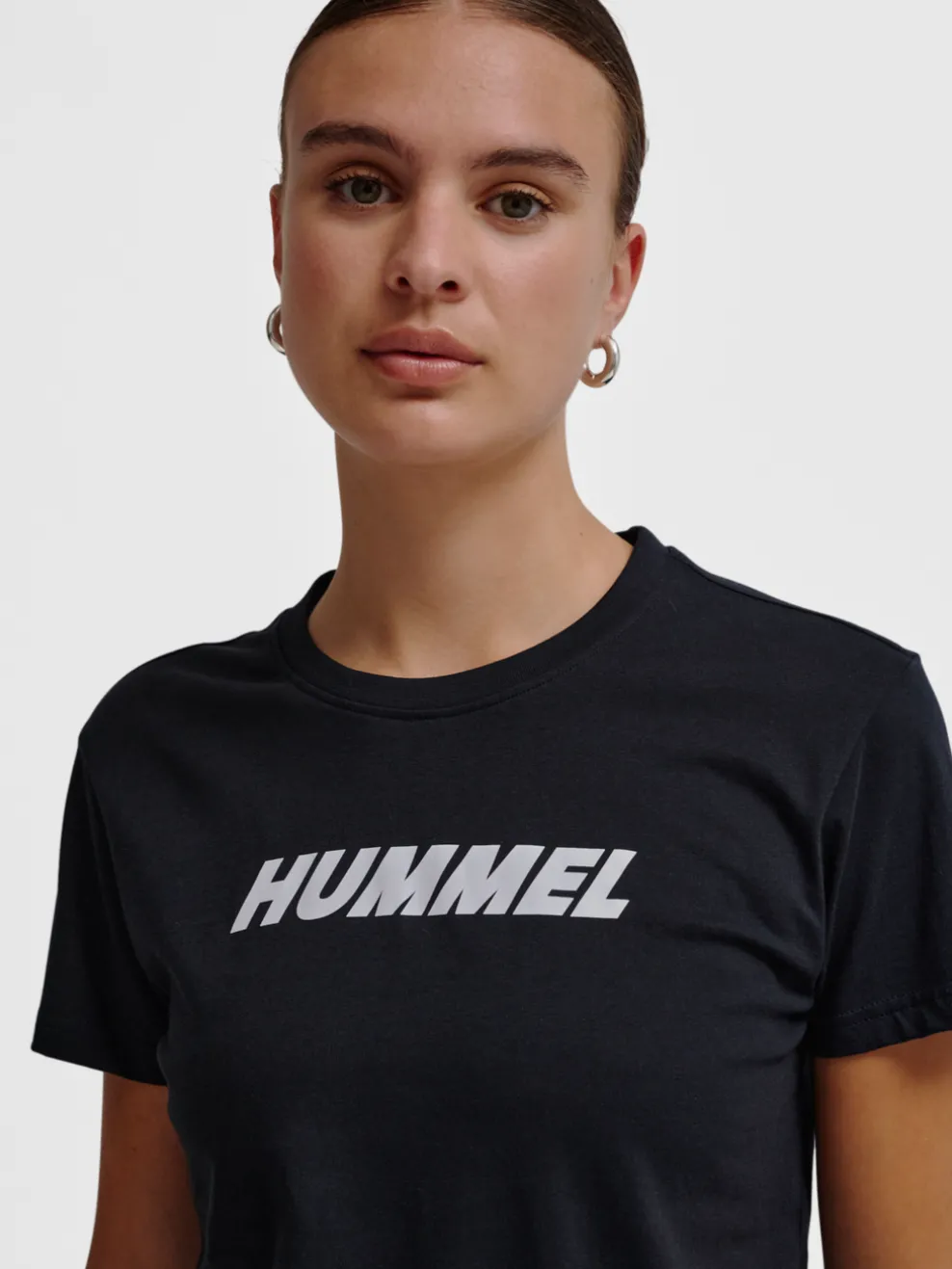 hmlELEMENTAL LOGO COTTON TEE WOMAN