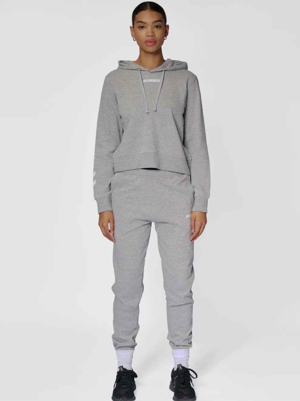 hmlELEMENTAL SHORT HOODIE WOMAN