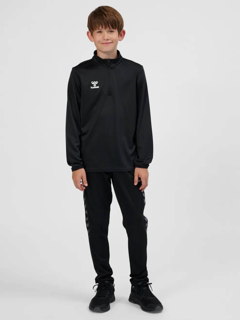hmlESSENTIAL HALF-ZIP KIDS