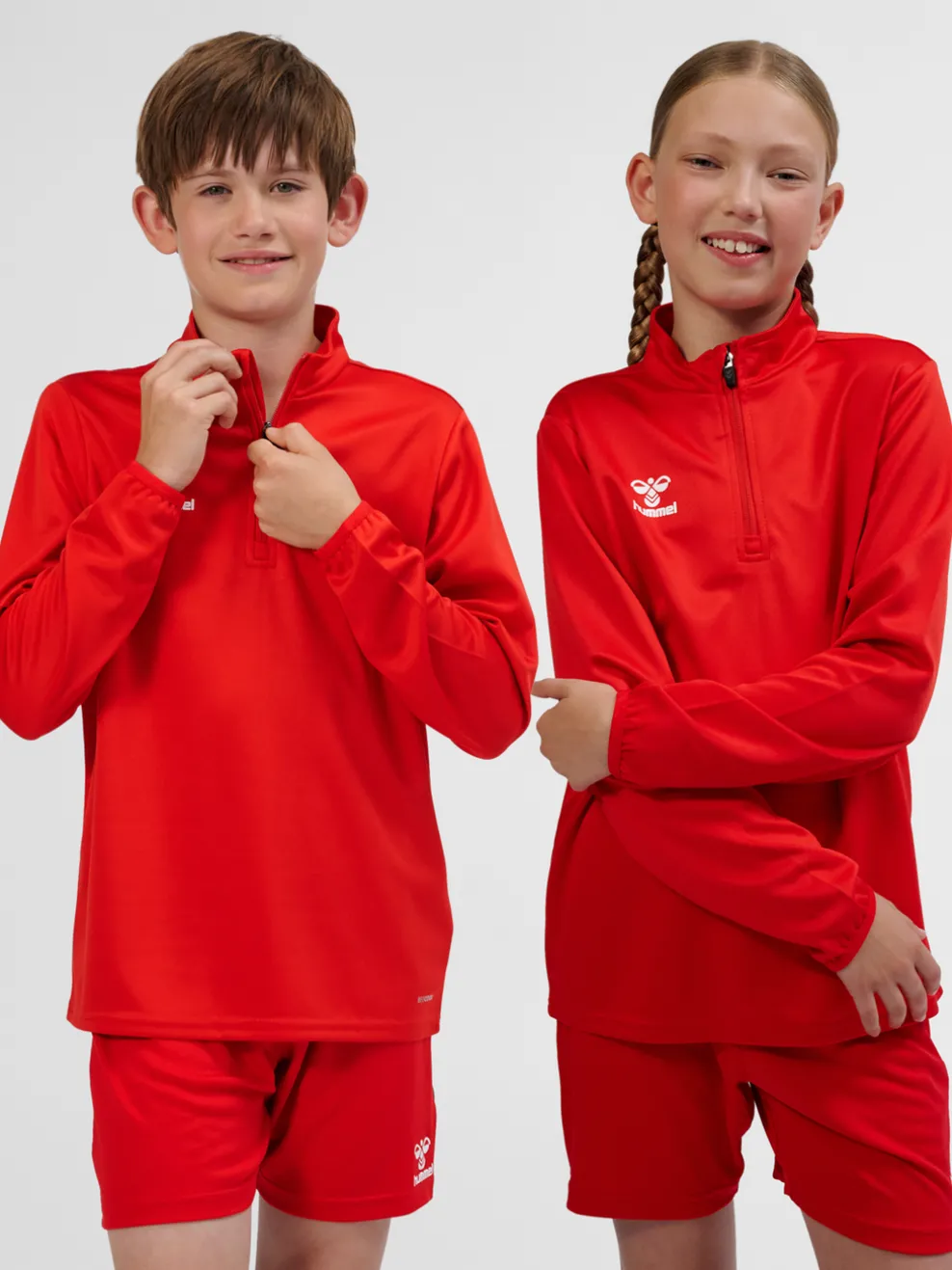 hmlESSENTIAL HALF-ZIP KIDS