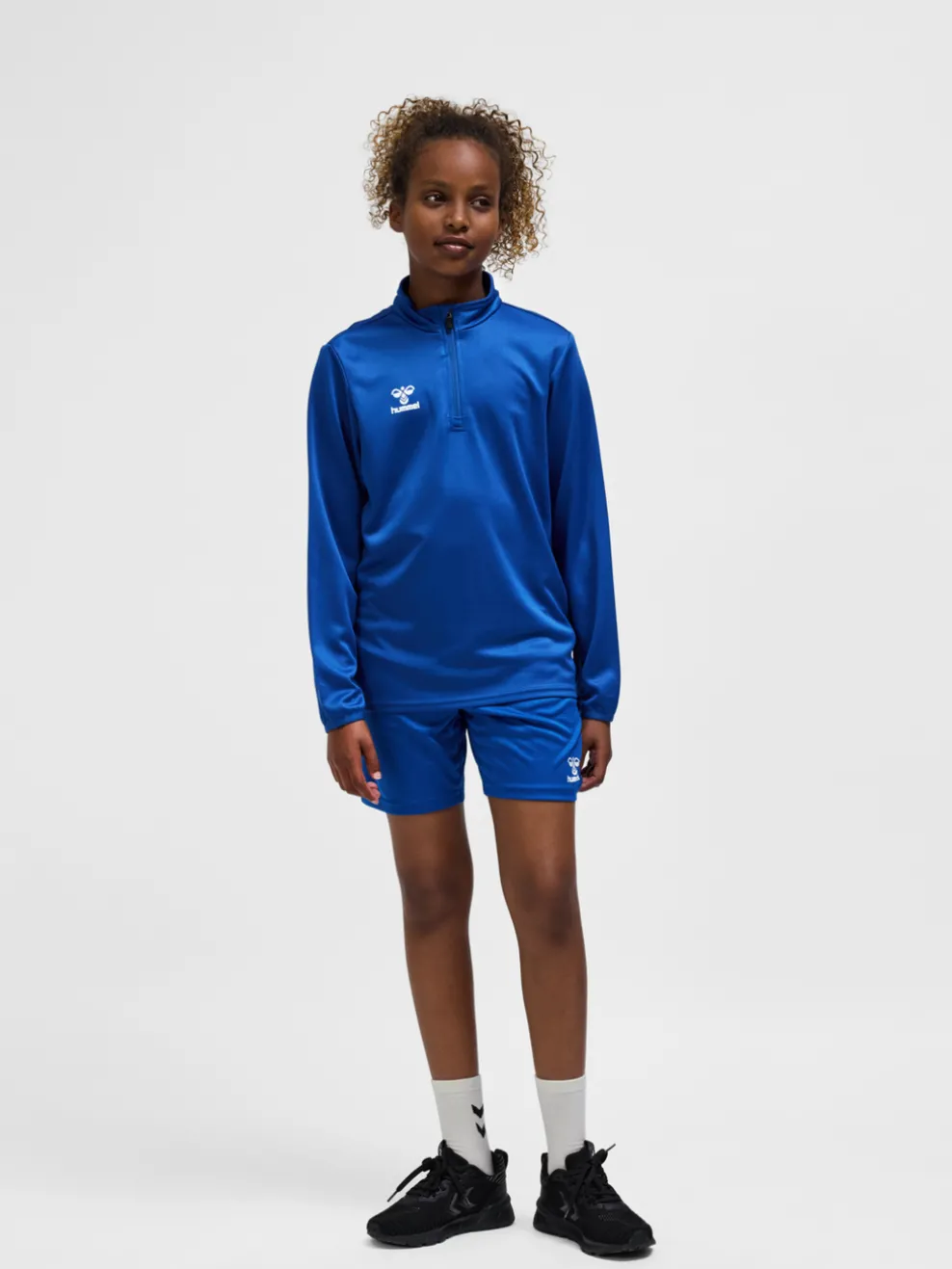 hmlESSENTIAL HALF-ZIP KIDS