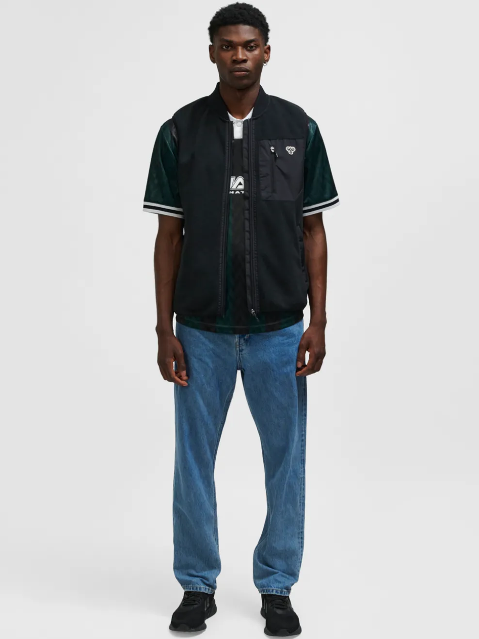 hmlFLEECE WAISTCOAT BEE
