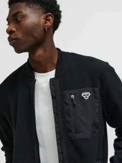 hmlFLEECE ZIP JACKET BEE
