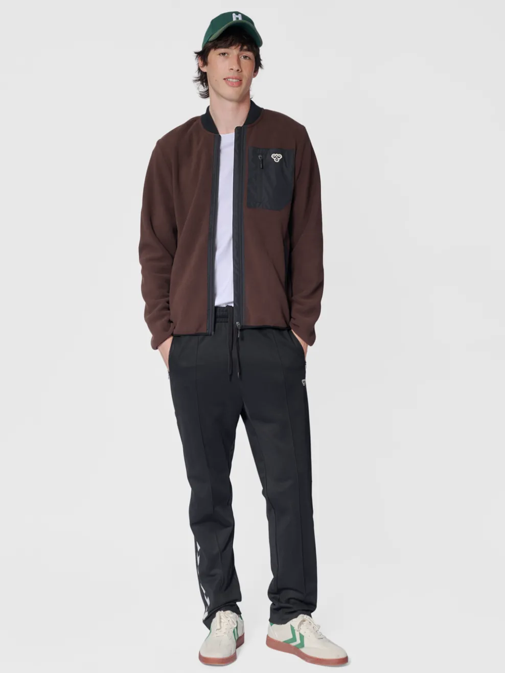 hmlFLEECE ZIP JACKET BEE