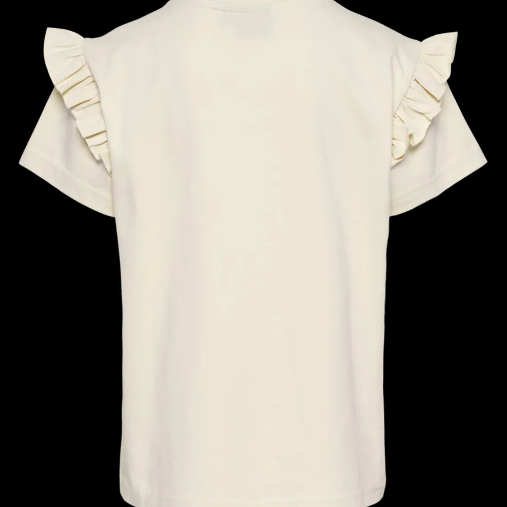 hmlFLOWY RUFFLE T-SHIRT S/S