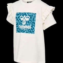hmlFLOWY RUFFLE T-SHIRT S/S
