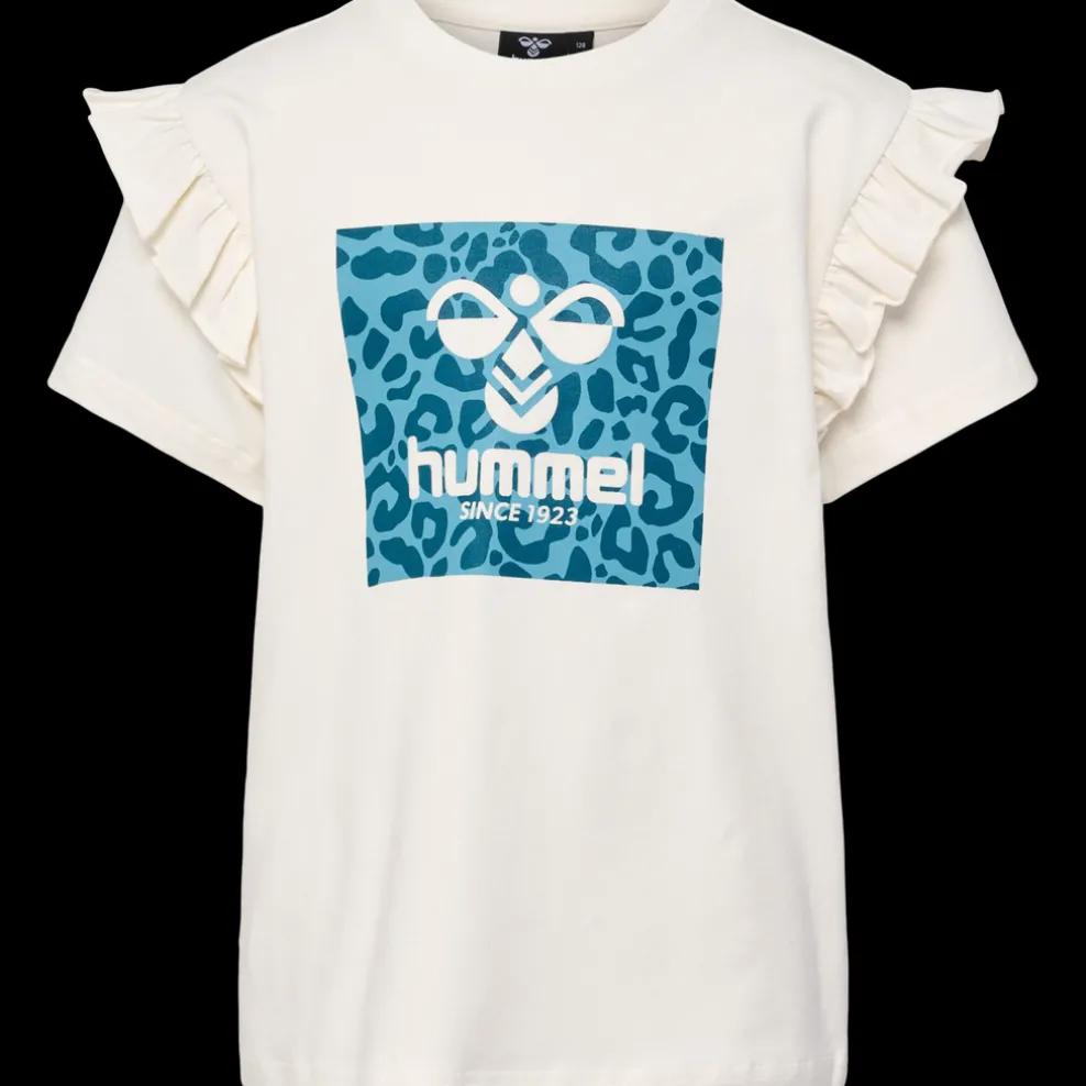 hmlFLOWY RUFFLE T-SHIRT S/S