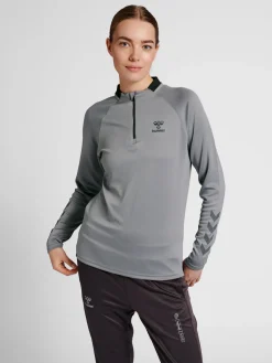 hmlGG12 ACTION HALF ZIP SWEAT WOMAN