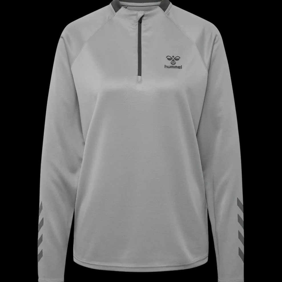 hmlGG12 ACTION HALF ZIP SWEAT WOMAN